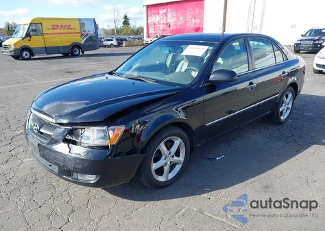 2008 Hyundai Sonata Limited/Se из США, поврежденный, VIN 5NPEU46C98H318975